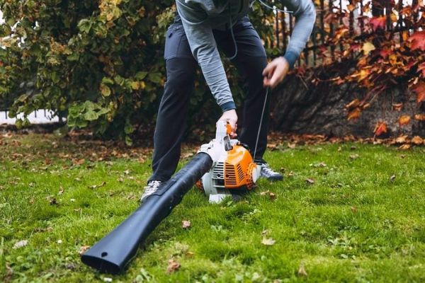 Factors to consider when choosing a gas leaf blower (power, weight, noise level, etc.)